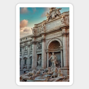 Trevi Fountain Rome (Fontana di Trevi) Sticker